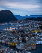 Alesund in the Evening