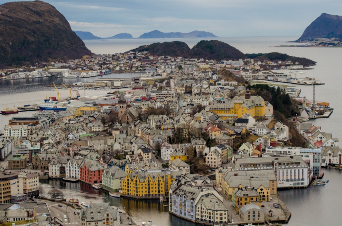 Alesund in December