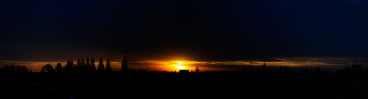 Sunrise Over Rotterdam