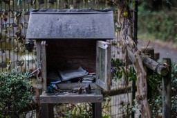Mini-shrine by the Infinibell (road 492)