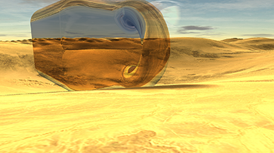 Raymarching with Refraction