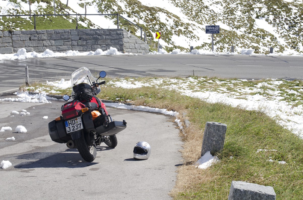 Großglockner pass, Descending South Side 3