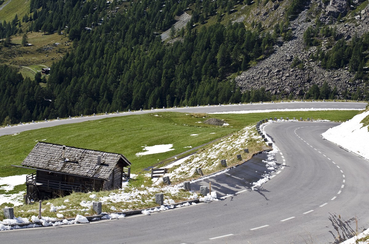 Großglockner pass, Descending South Side 2