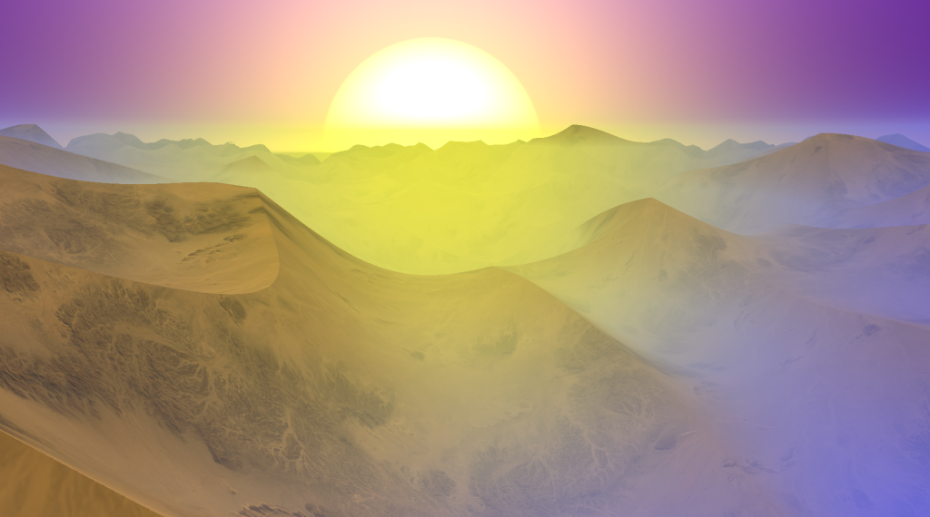 Firewatch-Style Sky & Fog