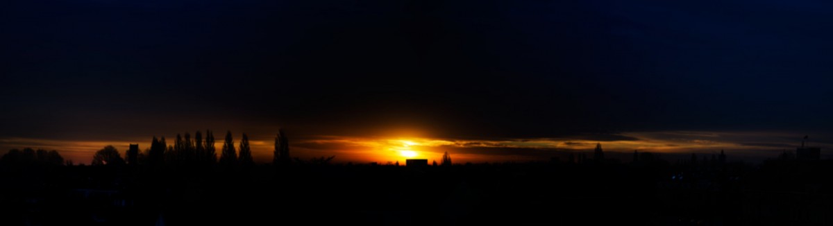 Sunrise Over Rotterdam